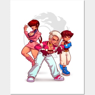 The Queen Of Fighters Posters and Art